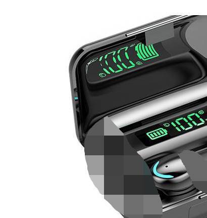 Premium M9 Wireless Bluetooth 5.0 Earbuds - Touch Control Sports Headphones with Digital Display