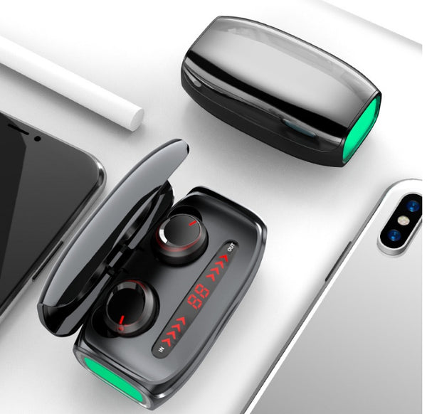 Advanced T11 Bluetooth 5.0 Wireless Earbuds - Gaming Headset with 15M Range & Voice Control
