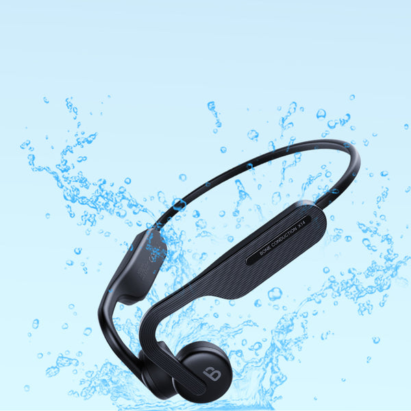 Waterproof Bone Conduction Bluetooth Headphones - Swimming & Running Sports Earbuds