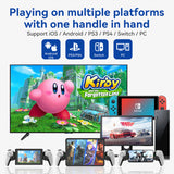 Wireless Bluetooth Gaming Controller - Telescopic Gamepad for Mobile, PC, PS & Switch