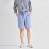 Premium Men's Linen Tapered Pants - Summer Lightweight High Waist Trousers
