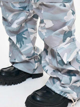 Tactical Multi-Pocket Camouflage Cargo Pants - Men's Loose Fit Workwear Trousers