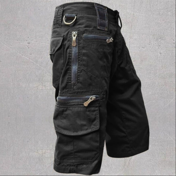 Trendy 3D Digital Print Men's Loose Shorts - Comfortable Cotton Blend Summer Wear