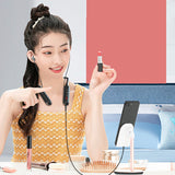 Wireless Bluetooth 5.0 Neckband Headset - 12H Battery Life Sound Card