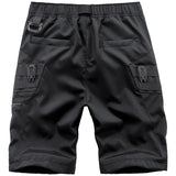 Casual Multi-Pocket Sports Shorts - Loose Fit Men's Fashion Shorts