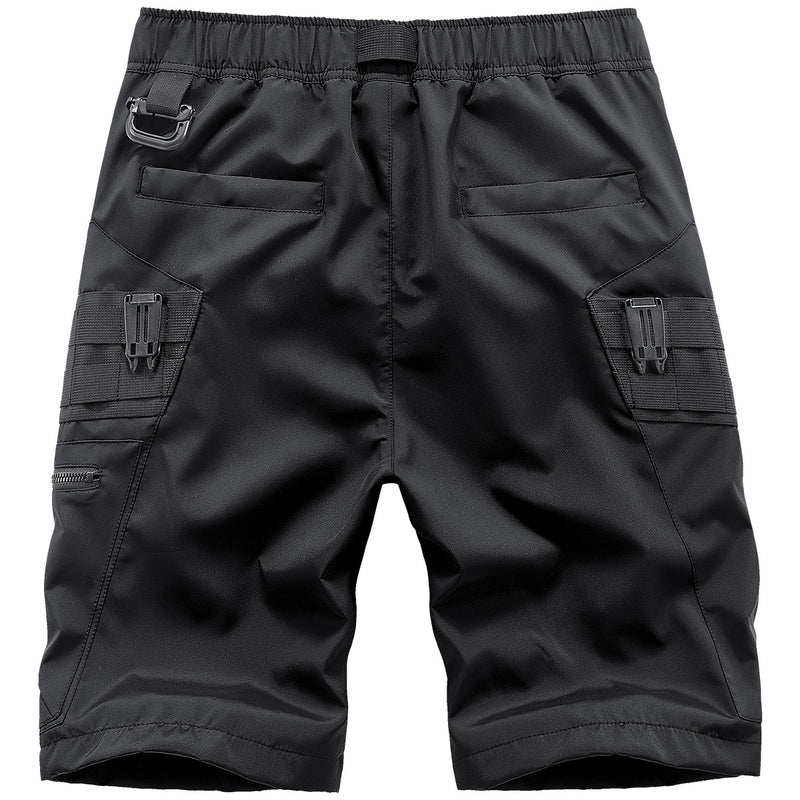 Casual Multi-Pocket Sports Shorts - Loose Fit Men's Fashion Shorts