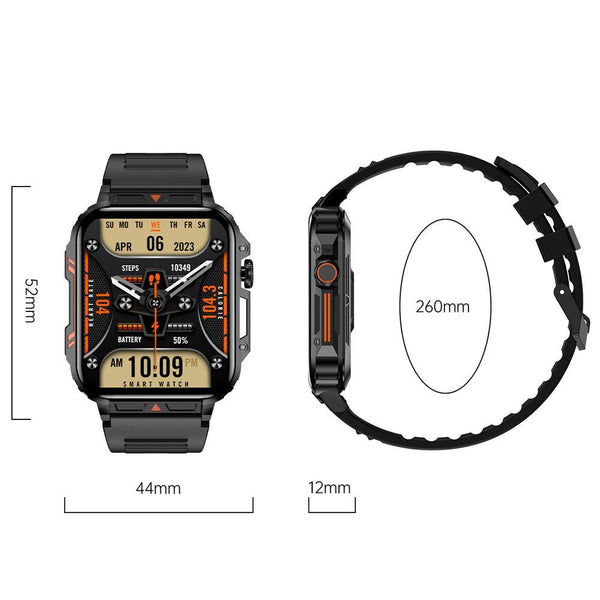 Rugged Outdoor Adventure Smart Watch - Senbono L81 Fitness Tracker