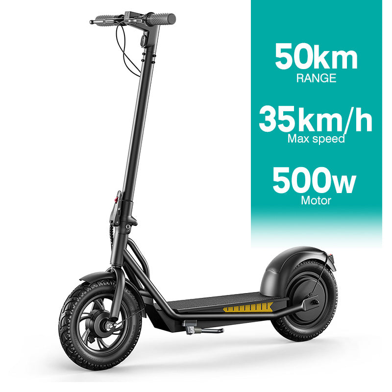 Urban Mobility A19 Electric Scooter - 12 Inch Wheels, 55km Range, 500W Motor