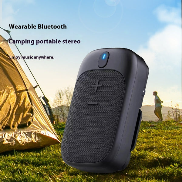 Compact Bluetooth Hiking Speaker - Waterproof Portable Wireless Audio for Outdoor Adventures
