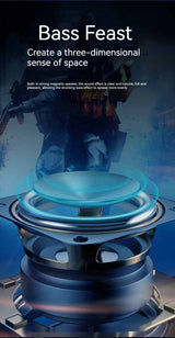 Premium Gaming RGB Desktop Bluetooth Speaker - Dual Stereo Sound System