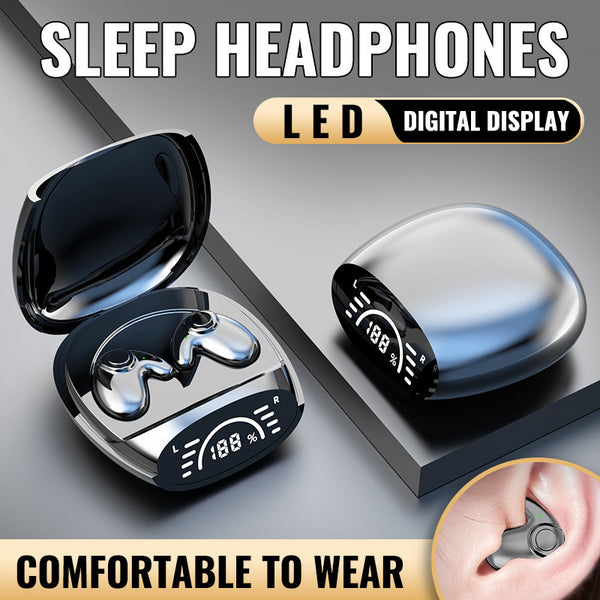 Premium Wireless Bluetooth Earbuds - Comfortable Post-Ear Design