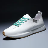 Premium Men's Leather Sports Casual Shoes - Comfortable Versatile Korean Style Footwear