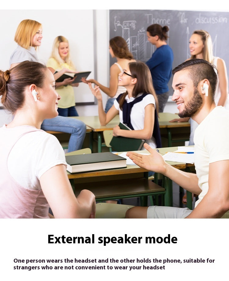 Smart Bluetooth Translation Earbuds - Wireless In-Ear Translator Headphones