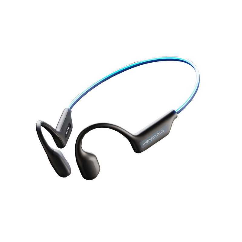 Waterproof Bone Conduction Bluetooth Earphones - Sports Neck Hanging Wireless Headset