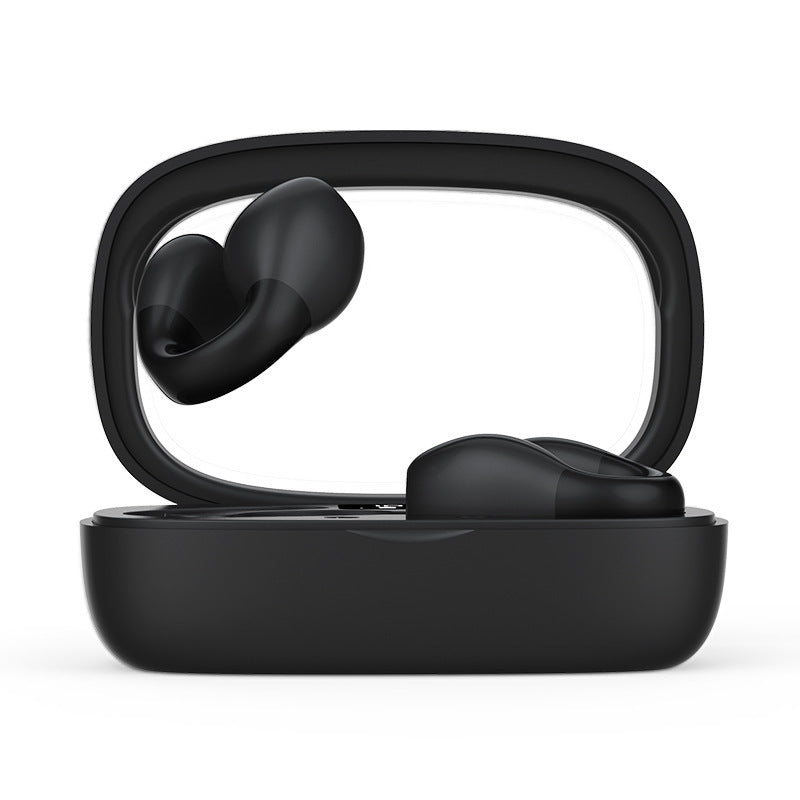 Wireless Bluetooth 5.3 Clip-On Headset - Sports Style with 8+ Hour Battery Life