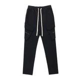 Contemporary Straight-Leg Overalls with Back Zipper Detail