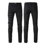 Men's jeans black hole