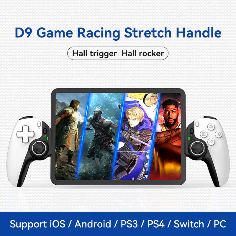 Wireless Bluetooth Gaming Controller - Telescopic Gamepad for Mobile, PC, PS & Switch