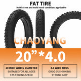 Foldable Electric Fat Tire Bike - 36V 500W Motor, 20x4.0 Wheels, 13AH Battery, LCD Display