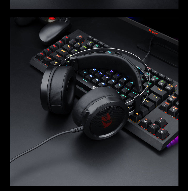 Professional Gaming Headset with Dual Audio - Stereo Sound for PC & Console Gaming