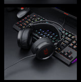 Professional Gaming Headset with Dual Audio - Stereo Sound for PC & Console Gaming
