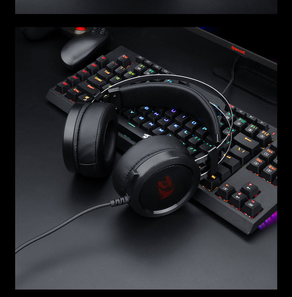 Professional Gaming Headset with Dual Audio - Stereo Sound for PC & Console Gaming