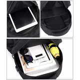 Men Women Boys Laptop Backpack Waterproof Large Mens Rucksack Travel School Bag