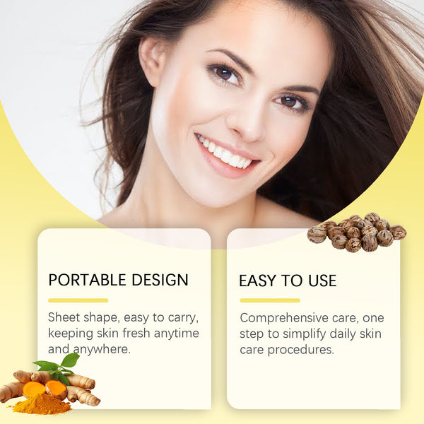 Jaysuing Kojic Acid Turmeric Balancing Water & Oil Cleansing Pad Gently Cleanses The Skin, Exfoliates The Skin, Gently Purifies And Soothes The Skin