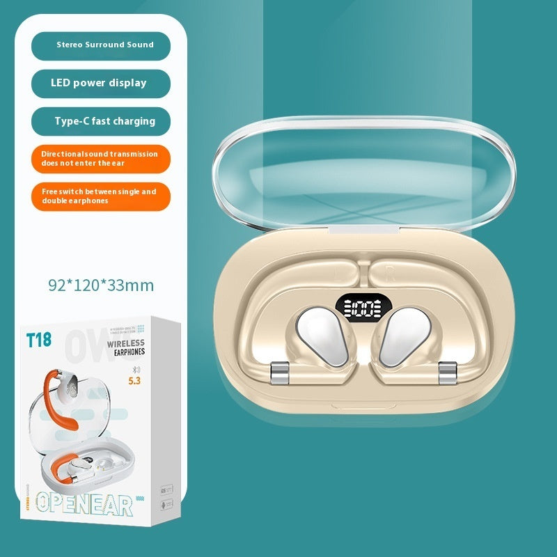 Wireless Bluetooth Earbuds - Crystal Clear Bass & Transparent Design