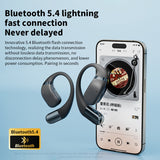 Wireless Bluetooth Sports Headset - Waterproof Ear Hook Design with 8-Hour Battery