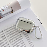 Premium Silver Mirror Phone Case - Electroplated Protective Sleeve