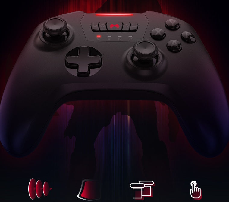 Wireless Gaming Controller - North Pass Spartan 2 USB Gamepad with Vibration