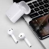 Premium i7s Wireless Bluetooth Earbuds - Gaming Headphones with Semi-In-Ear Design