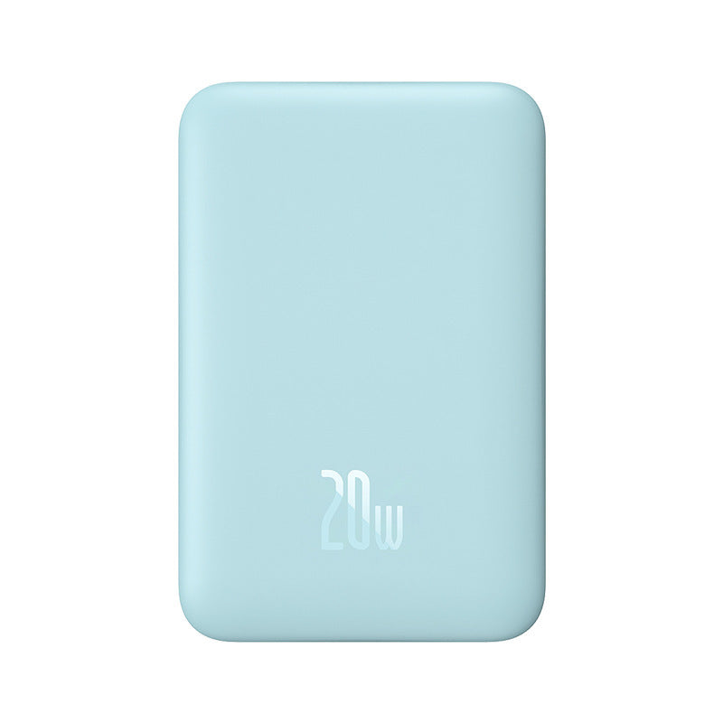 Magnetic Mini Wireless Fast Charging Power Bank - 10000mAh 20W Portable Charger with Strong Magnetic Adsorption