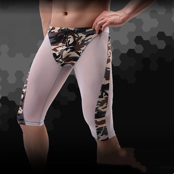 Men's Sports Pants Thin Nylon Mesh Breathable