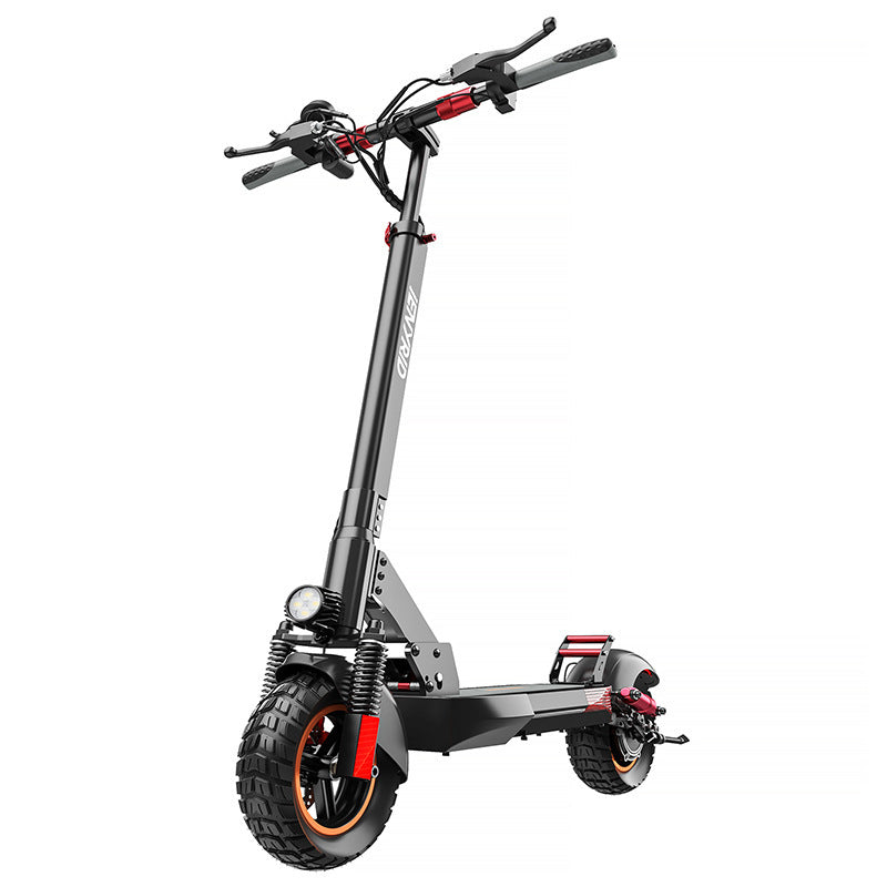 Professional Electric Scooter with Dual Shock Absorbers - 48V Foldable Adult E-Scooter