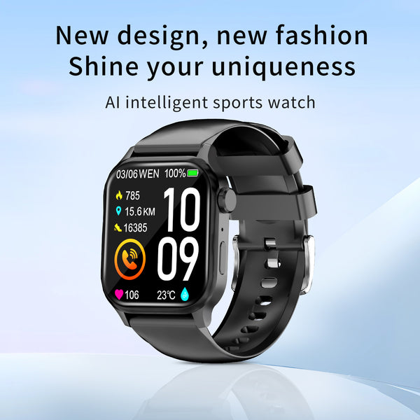 Premium G93 Smart Watch - 1.85'' HD Display, Waterproof Fitness Tracker with Bluetooth Calling