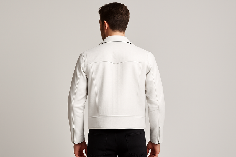 Boy wearing back
