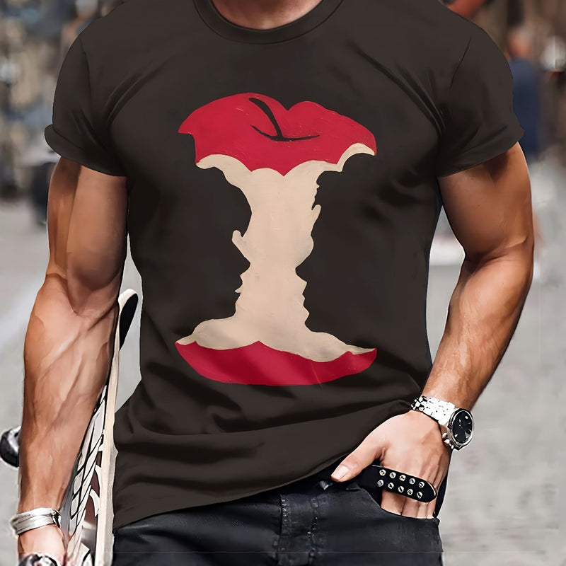 Premium 3D Printed Men's T-Shirt - Ultra-Soft Polyester Blend
