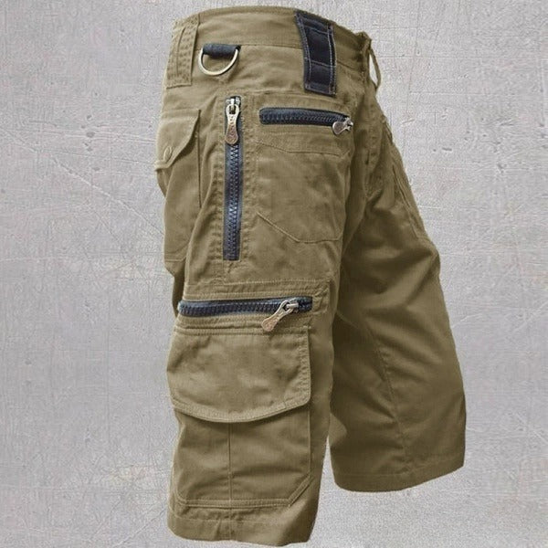 Trendy 3D Digital Print Men's Loose Shorts - Comfortable Cotton Blend Summer Wear