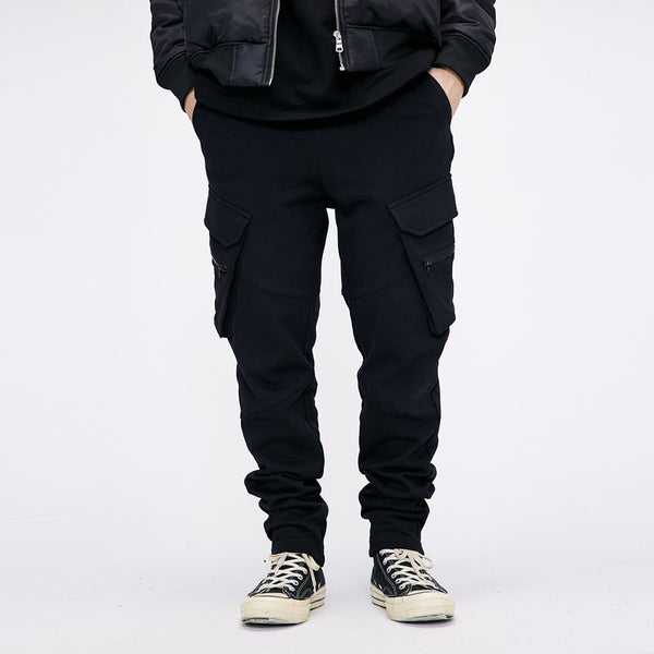 Contemporary Straight-Leg Overalls with Back Zipper Detail