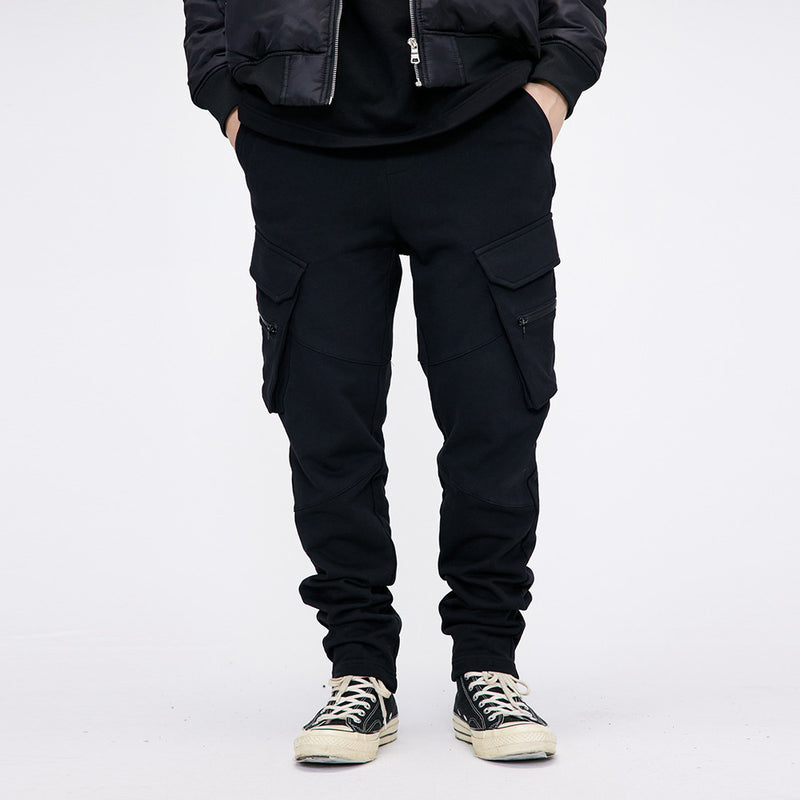 Contemporary Straight-Leg Overalls with Back Zipper Detail