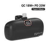 Pocket Portable Capsule Power Bank With Interface