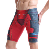 Quick-Dry Competition Swimming Trunks - Men's Athletic Swimwear