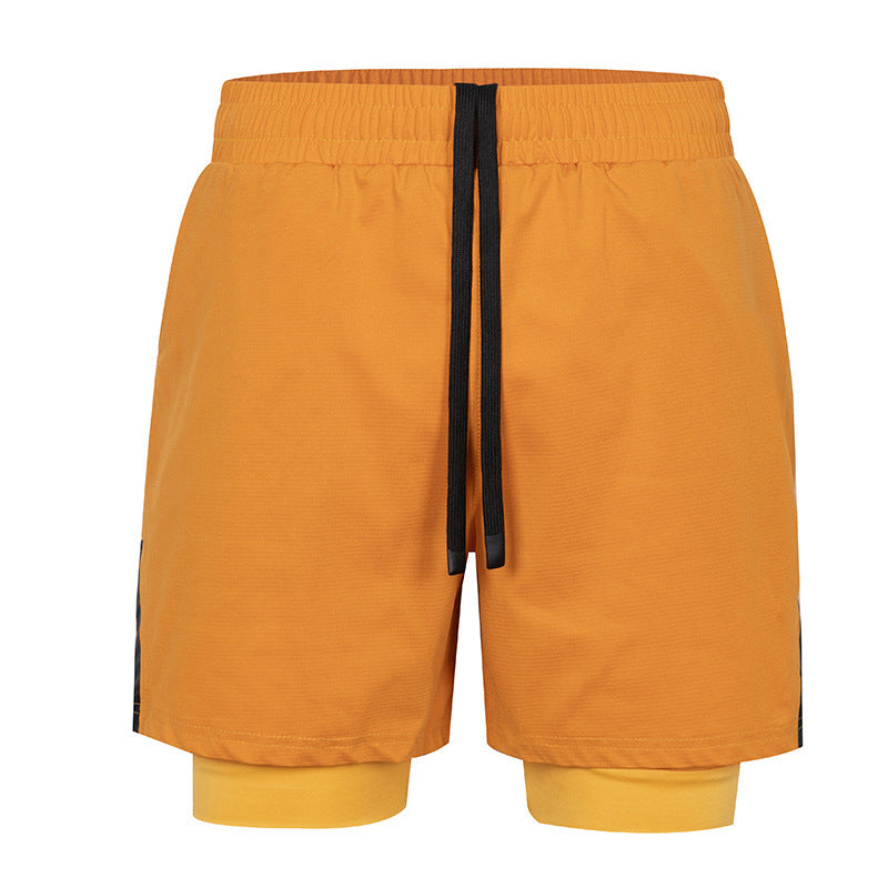 Quick-drying Small Plaid Sports Pants For Men