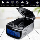 Multi-Function Digital Alarm Clock Radio with CD Player & USB Charging Port