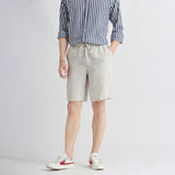 Premium Men's Linen Tapered Pants - Summer Lightweight High Waist Trousers