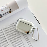Premium Silver Mirror Phone Case - Electroplated Protective Sleeve