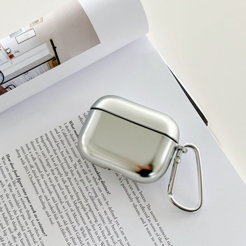 Premium Silver Mirror Phone Case - Electroplated Protective Sleeve