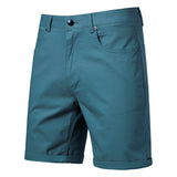 Casual Cotton Cropped Pants - Straight Slim Fit Men's Summer Shorts